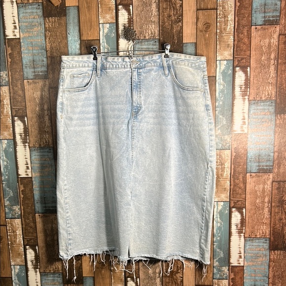 Ava & Viv Dresses & Skirts - Ava & Viv A-line Light Blue Denim Skirt